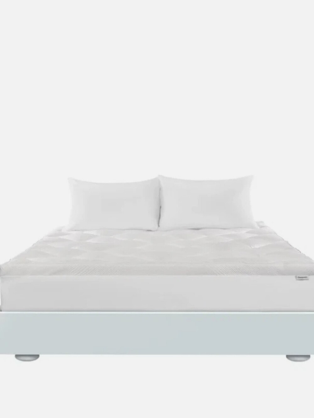 (6)Beautyrest Black Cooling Pillow Top Mattress Topper - White